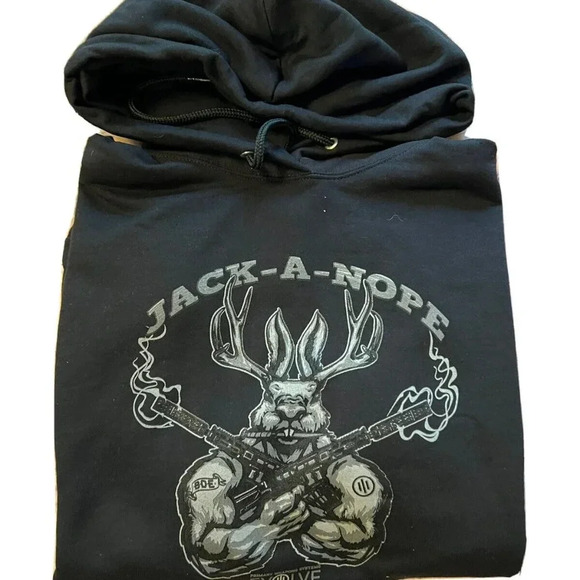 NEW Primary Arms Evolve Jack A Nope Moose WITH AR-15 Hoodie - Picture 3 of 3